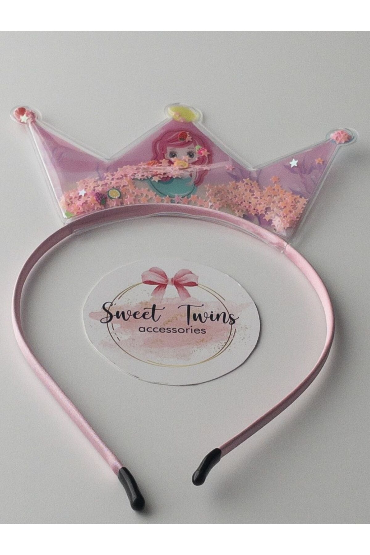 Sweet twins accessories Deniz Kızlı Içi Meyve Ve Yıldız Figürlü Şeffaf
