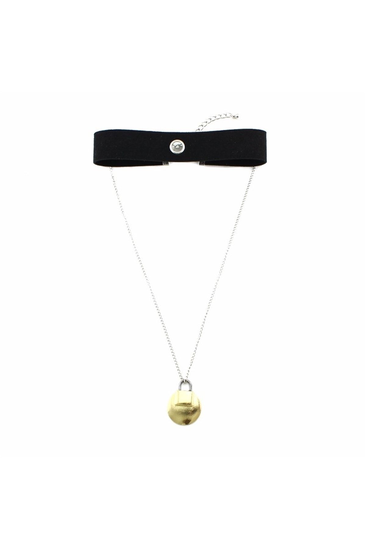 Choker hot sale locket gold