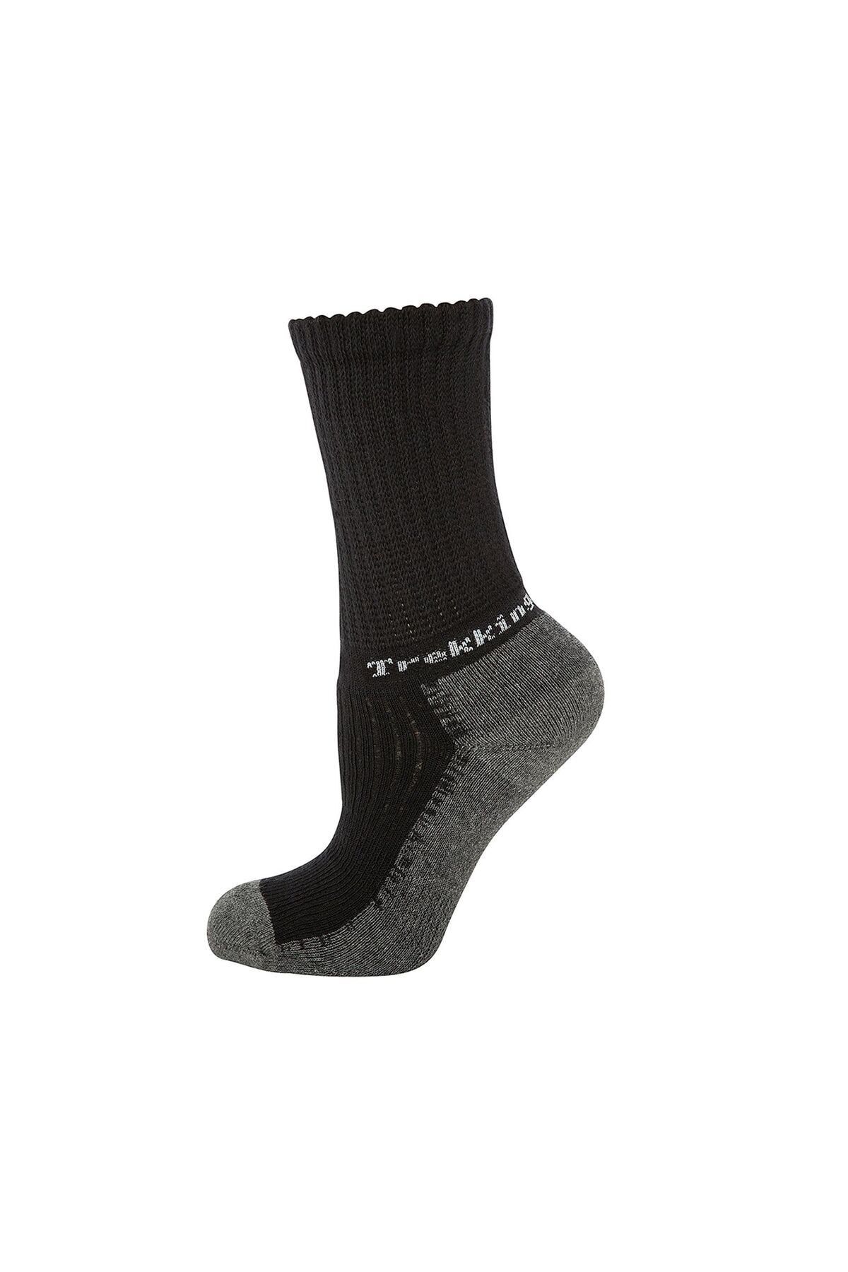 THERMOFORM-Μαύρες μακριές Unisex παιδικές κάλτσες εξωτερικού χώρου 3