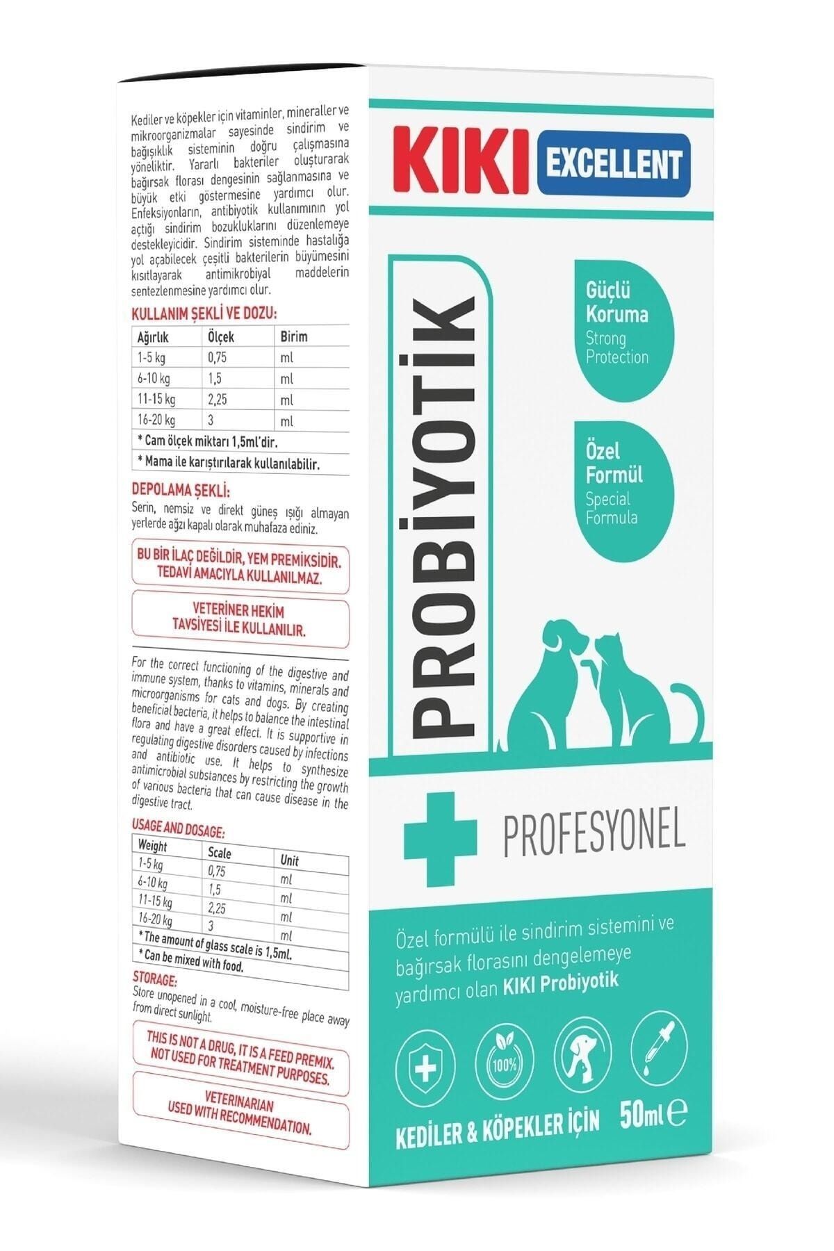 Kedi & Köpek Probiyotik - Kedi & Köpekler Için Sindirim Sistemi Düzenleyici - Vitamin Takviyesi 50ml