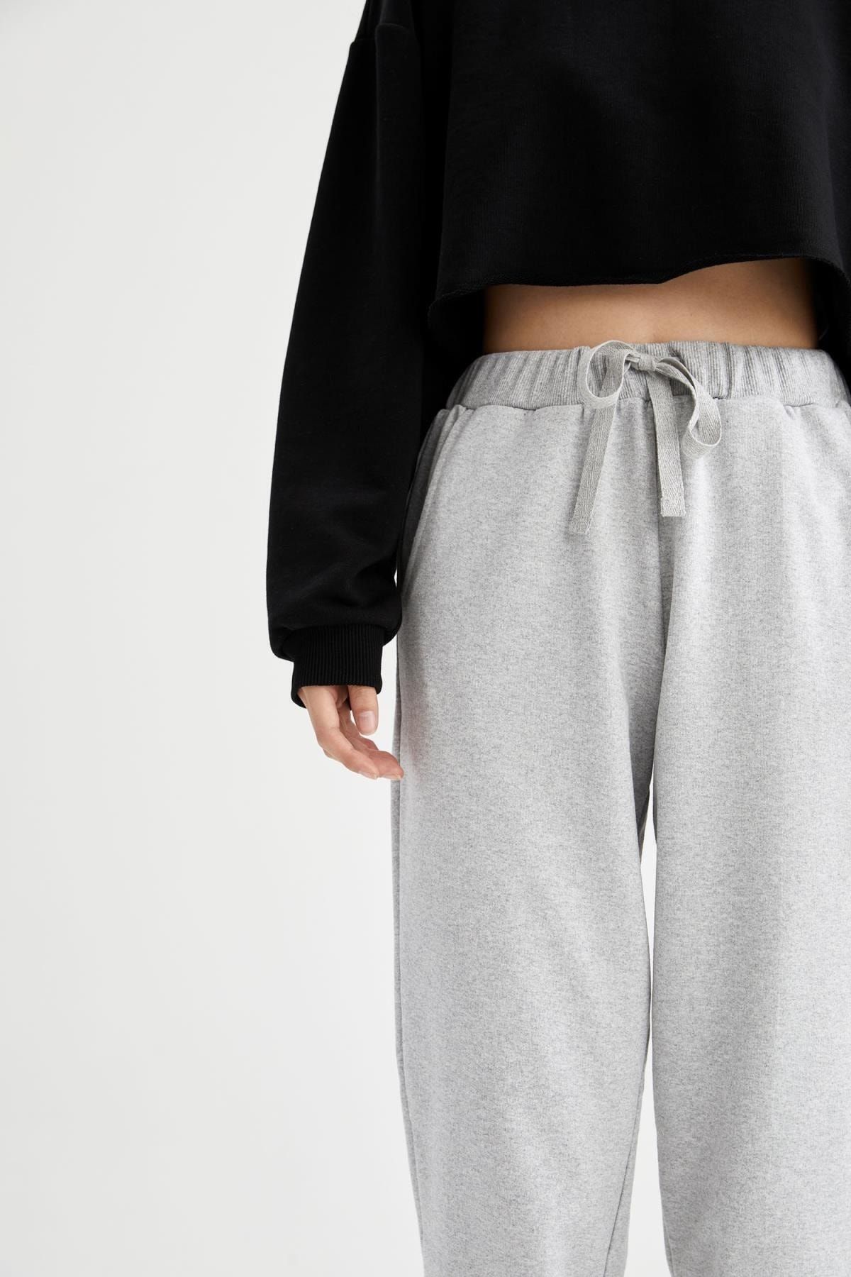 DeFacto-Regular Fit basic Reversible Jogger Sweatpants 6