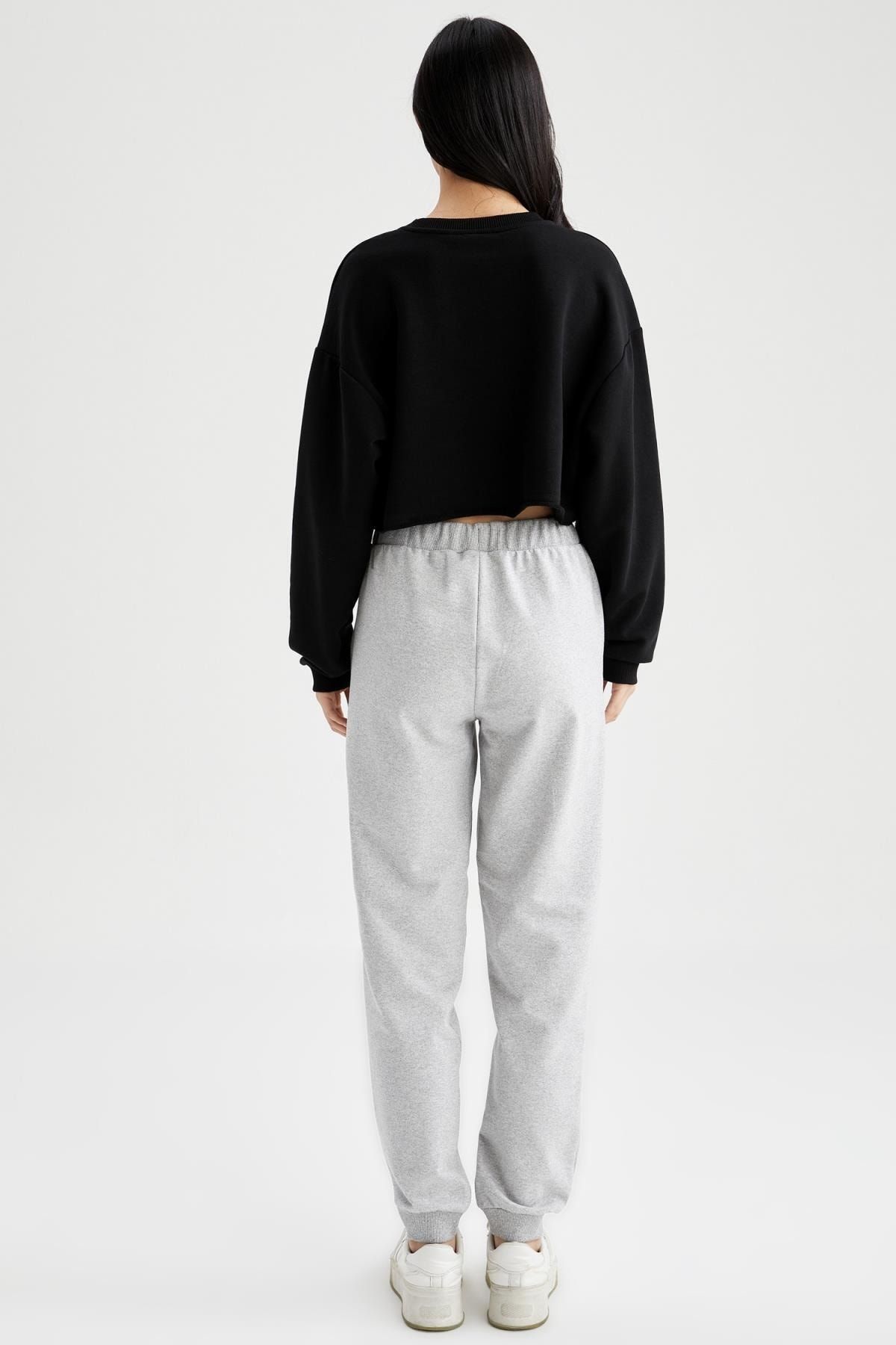DeFacto-Regular Fit basic Reversible Jogger Sweatpants 7