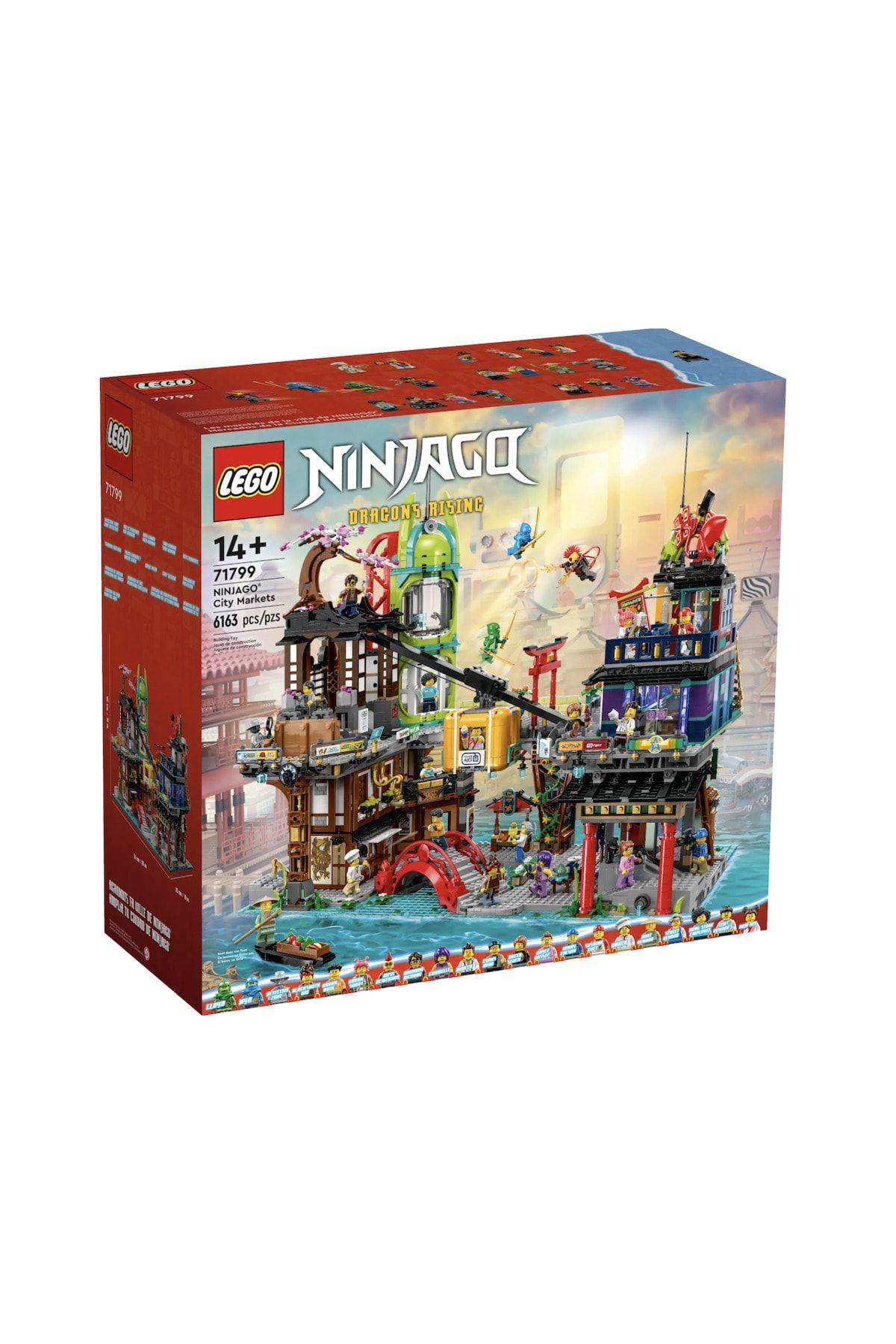 LEGO لگو Ninjago 71799 City Markets (6163 قطعه)