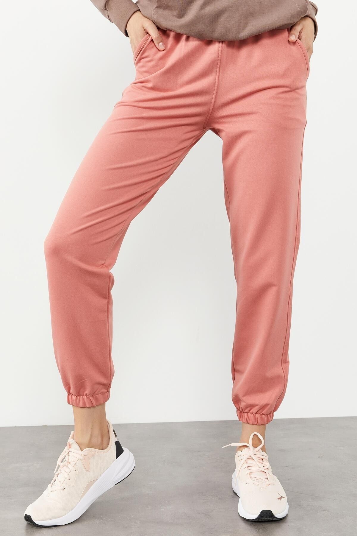 Tight Lady Women s Elastic Leg Classic Powder Tracksuit Bottom
