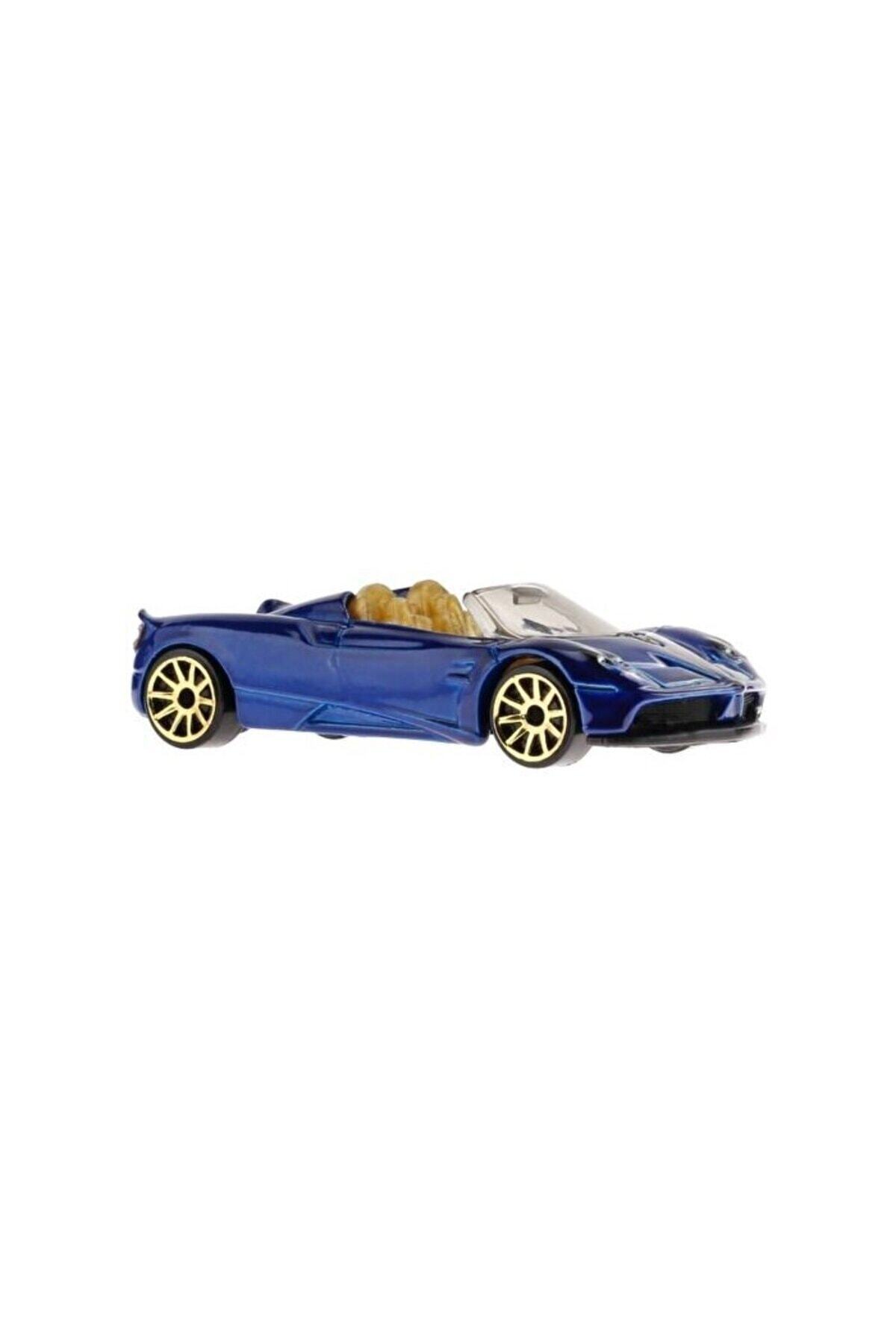 Hot Wheels - '17 Pagani Huayra Roadster Beyaz & Lacivert 2 Araç Set (1:64