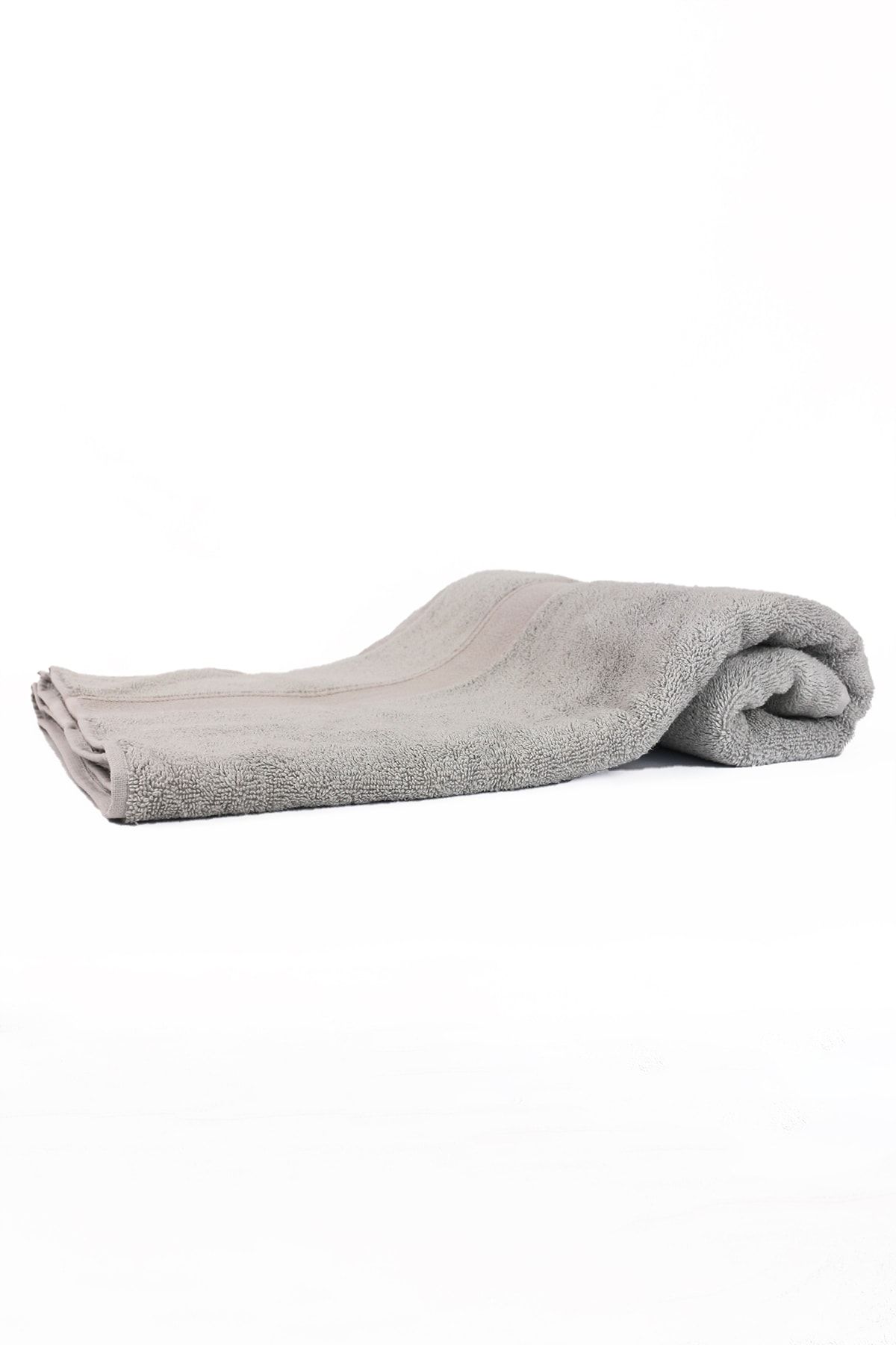 Taka Fabrics 100 Cotton Bath Towel size 70x140 cm Soft Gray