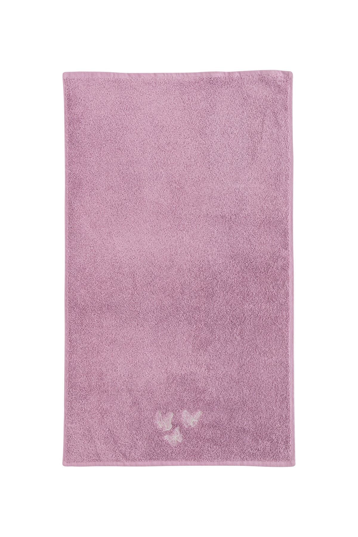 LC Waikiki-Baumwollhandtuch mit Schmetterlingsstickerei, 50 x 80 cm 5