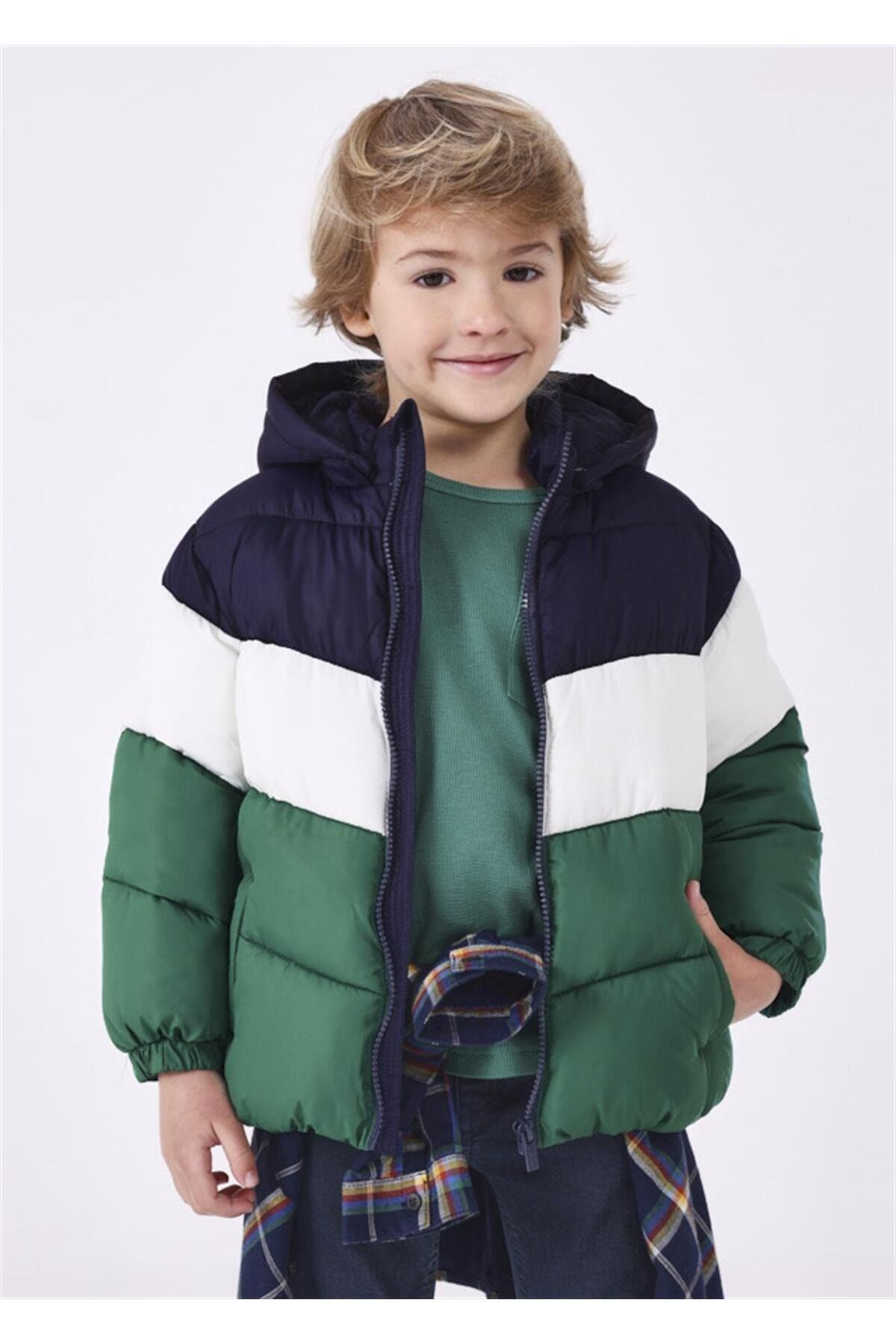 Boys lined coat sales