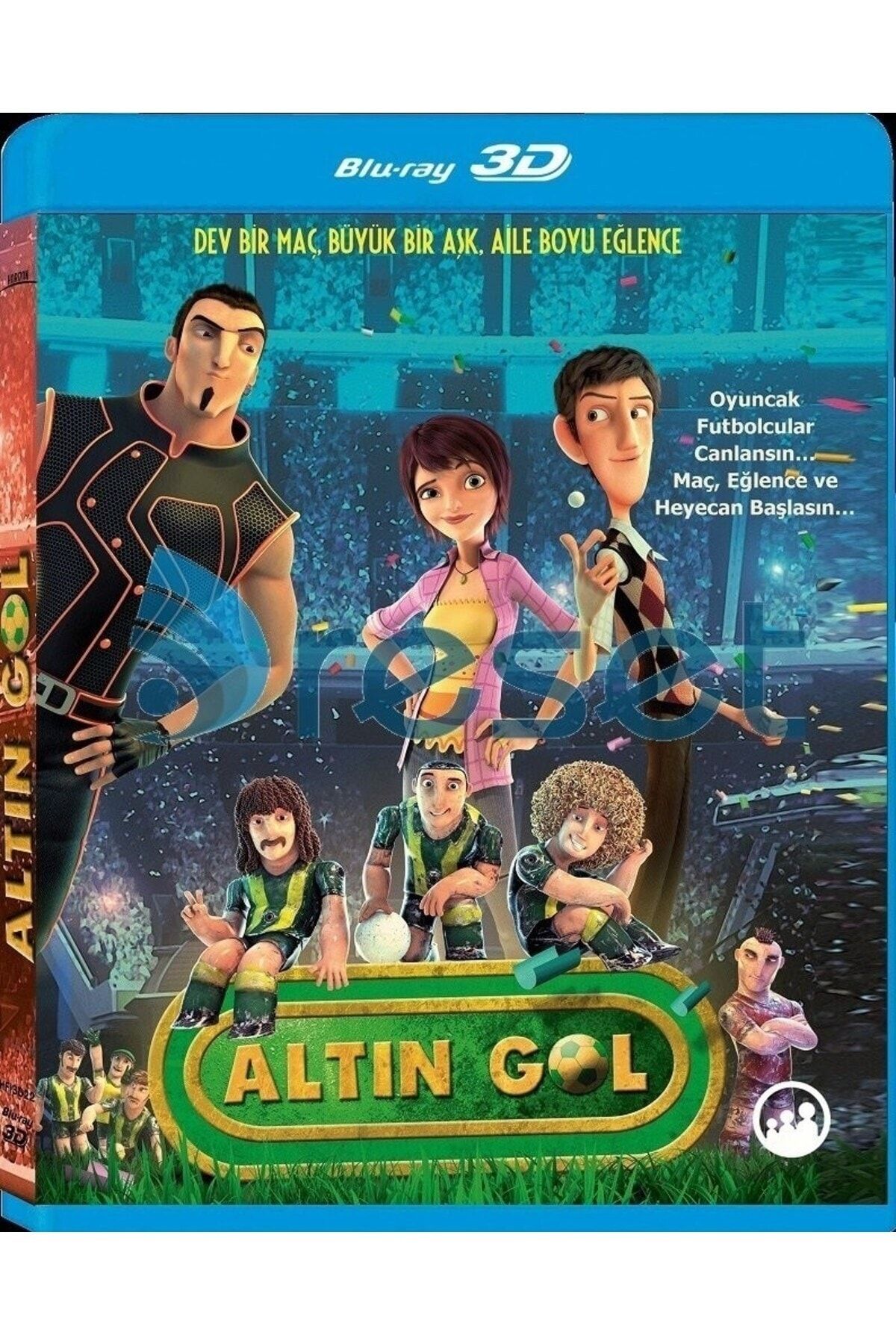 Blu-ray Metegol - Altın Gol 3D Blu-Ray