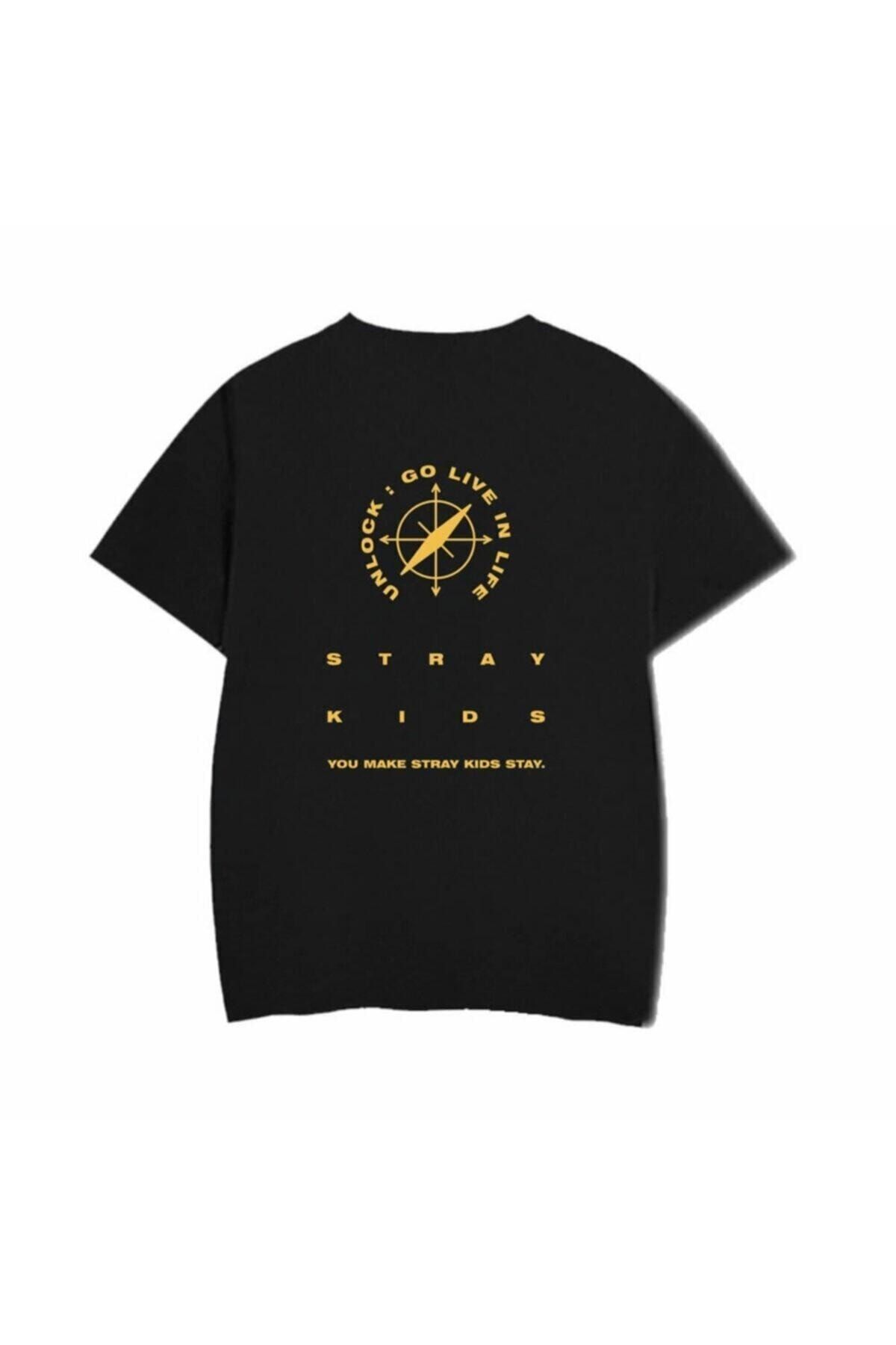 Genel Markalar STRAY KIDS UNLOCK GO LIVE IN LIFE Siyah Unisex T-SHIRT  Fiyatı, Yorumları - Trendyol