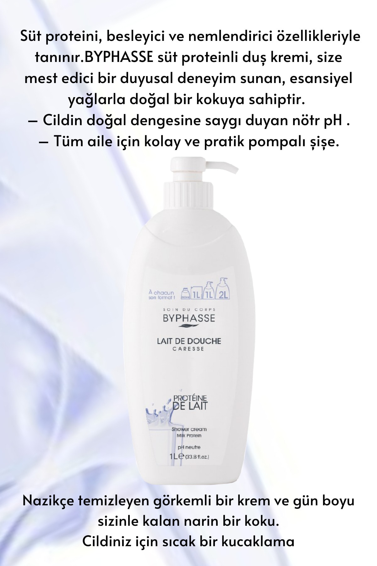 ژل و کرم دوش زنانه – مردانه  BYPHASSE | 8.4361E+12 اورجینال - تصویر 2