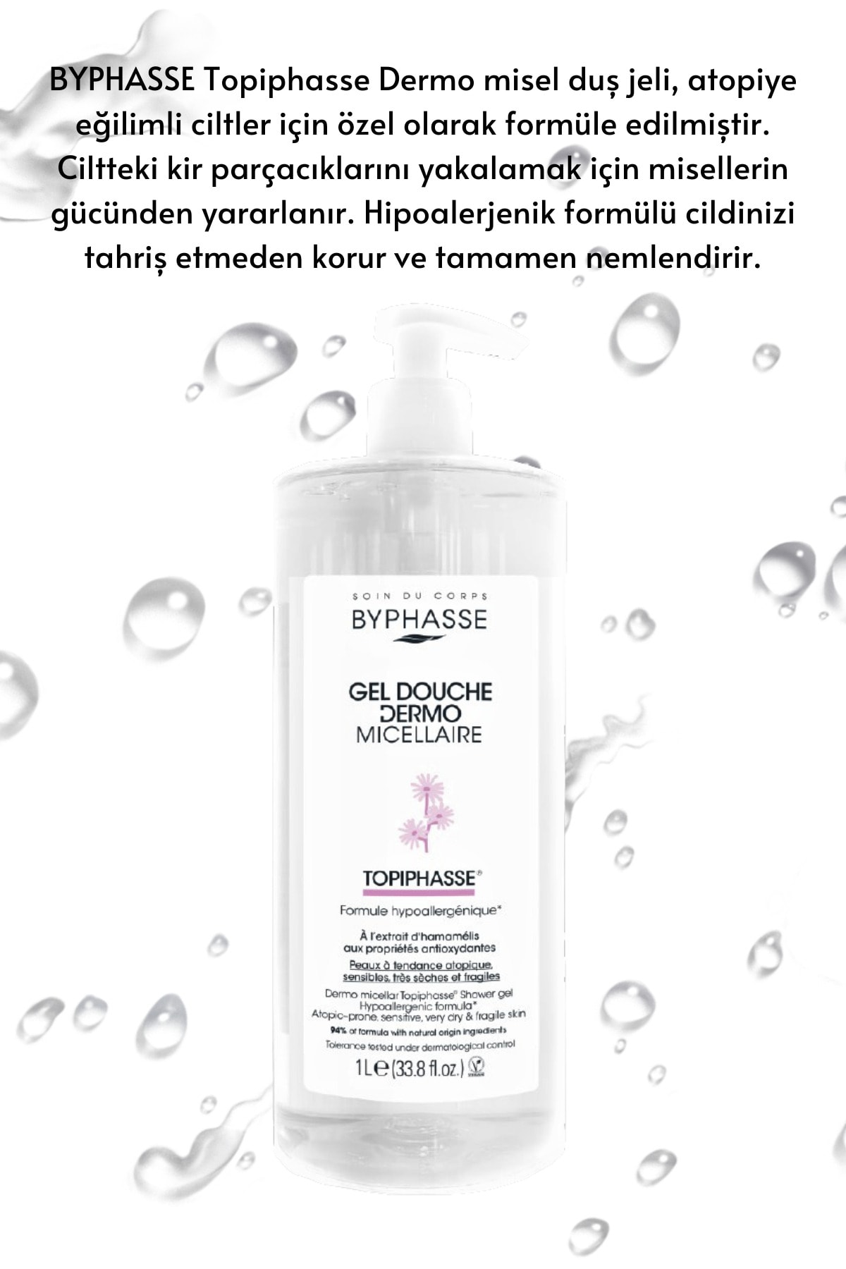 ژل و کرم دوش زنانه – مردانه  BYPHASSE | TYC3YFBWRN168919011123458 اورجینال - تصویر 2