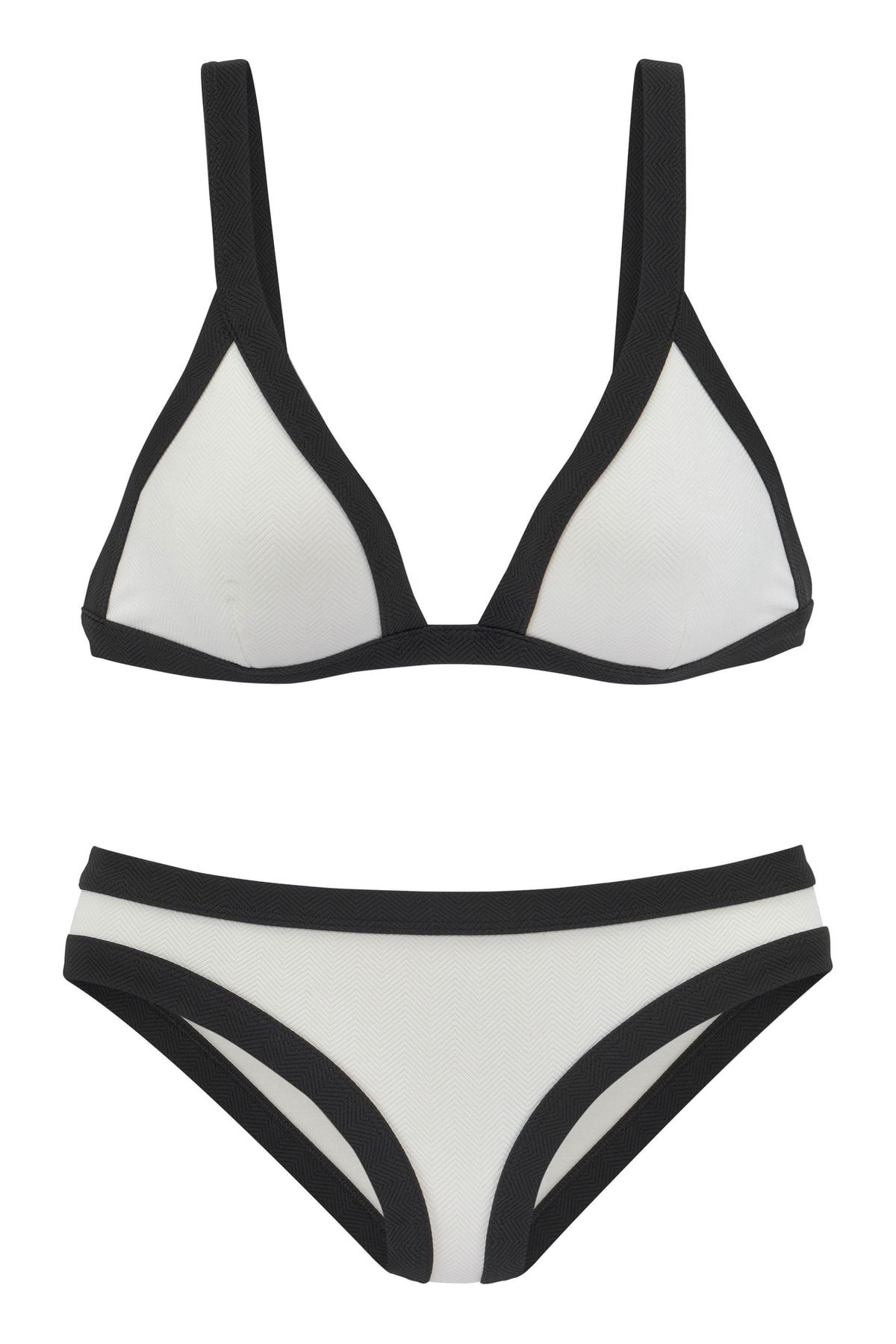 - Beach Weiß Trendyol Unifarben Venice Bikini-Set - -