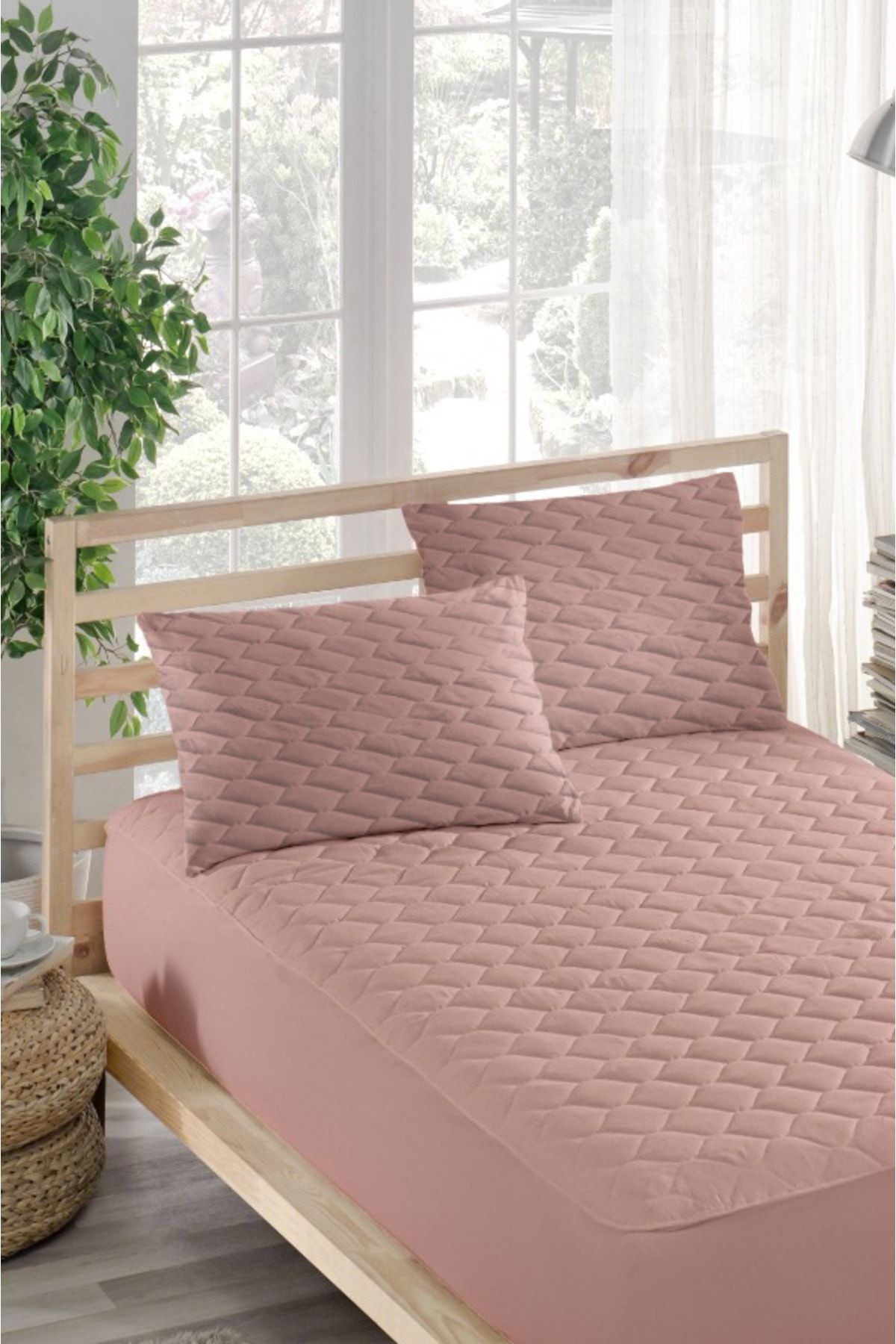 EL L NDO 120x200 Colorful Fitted Sheet Pillow Mat 3 Pieces in
