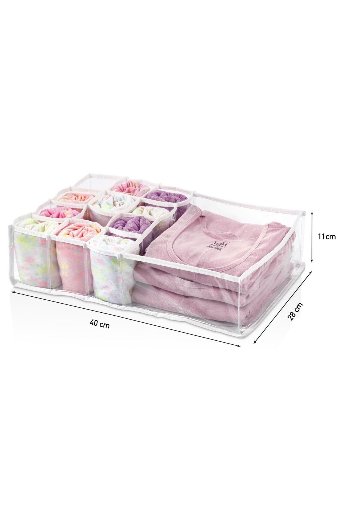 Serstil-Organizator Lenjerie Intima 13 Compartimente 28 X 40 X 11 Cm 3