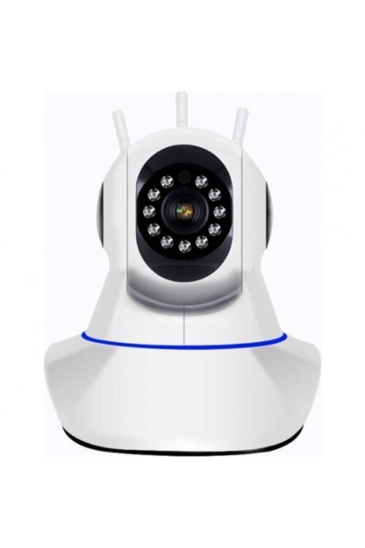 BLUE İNTER Gece Görüşlü Hd 360 Derece Wifi Ip Bebek Kameras fotoğrafı 2 (önizleme)