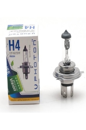 OTOTOPTAN Photon H4 Halojen Ampül, Standart Halojen, Sarı Işık, 1 Adet, STOK ...