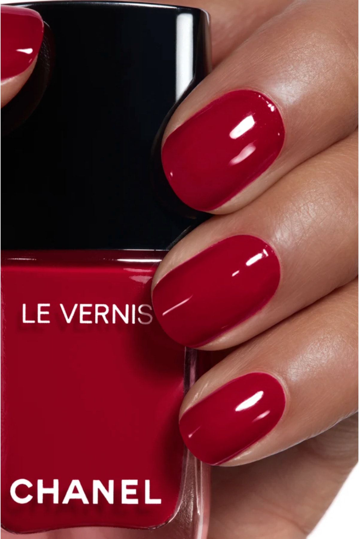 Chanel لاک ناخن LE VERNIS رنگ های زنده و درخشش بالا رنگ قرمز کلاسیک 13 میل