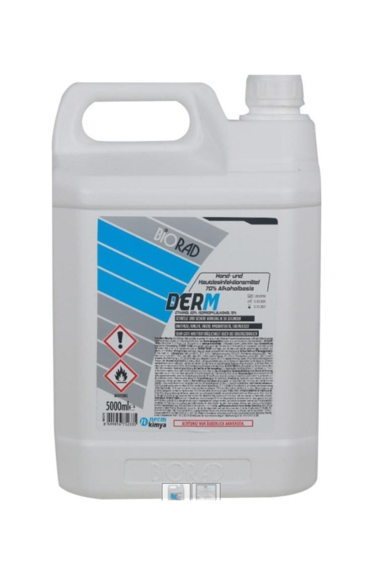 BİORAD Derm Alkol Bazlı Dezenfektan 5lt Nakre1986