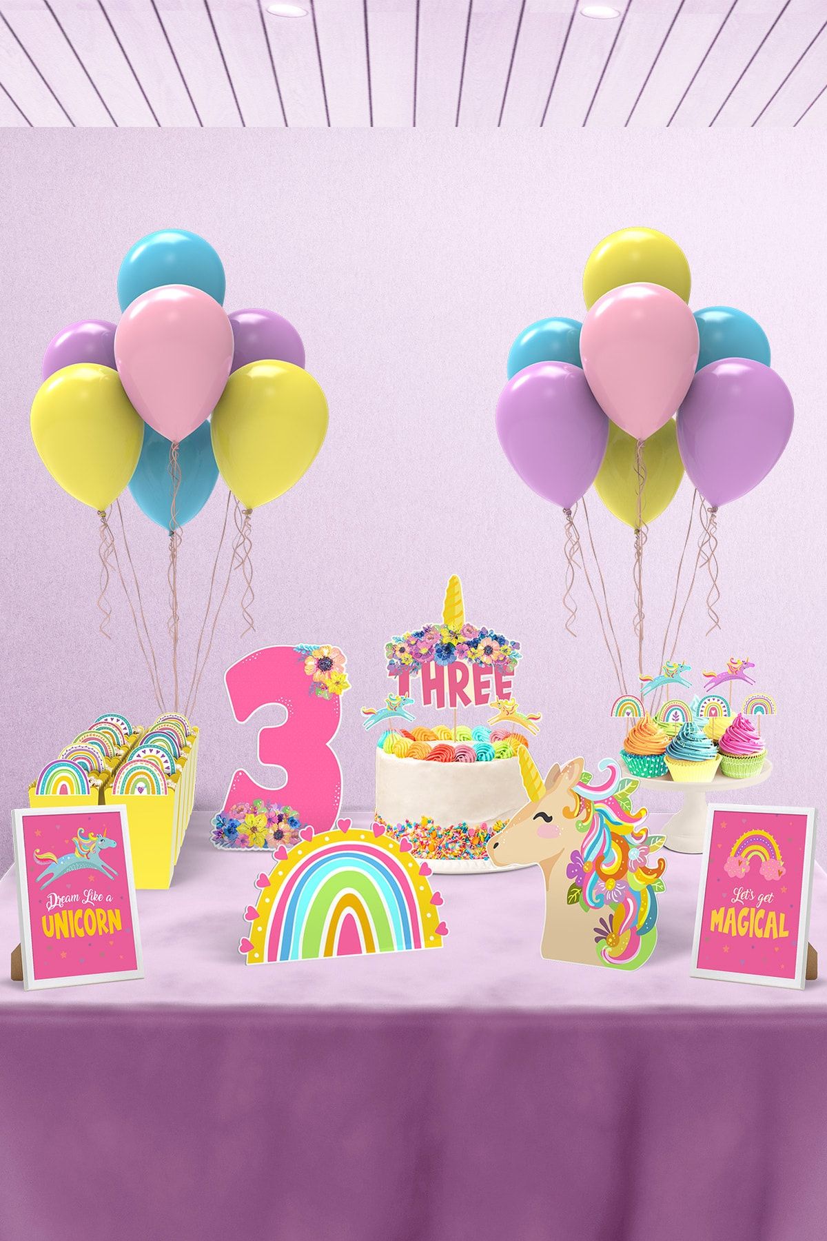Unicorn 3 year old sales