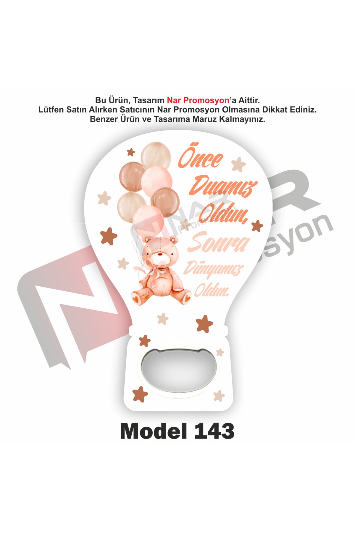 Opener Magnet Gift 20 Pieces - Circumcision, Engagement, Promise, Wedding Gift - Packaging Included