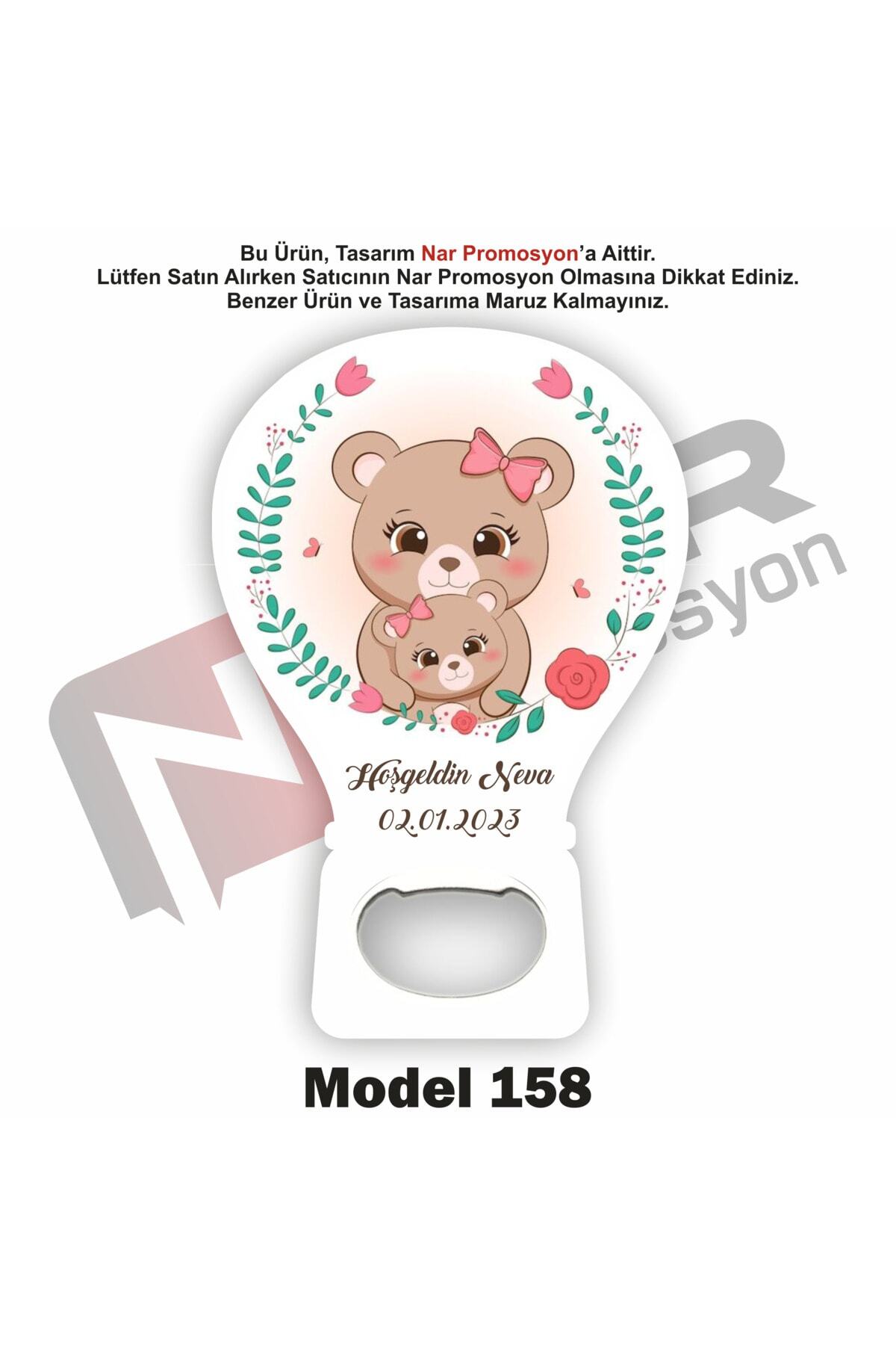 Opener Magnet Gift 20 Pieces - Circumcision, Engagement, Promise, Wedding Gift - Packaging Included