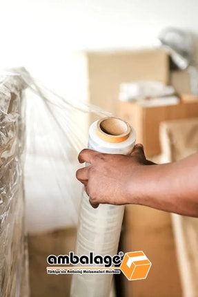 Ambalage 100 Metre Eşya Mobilya Sarma Koruma Ambalaj Streci Taşıma Taşınma Ko...
