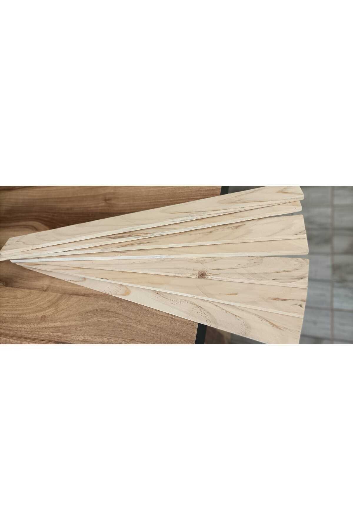 Silinmiş Çam Çıta 10 Adet ( 1 Cm X 4 Cm X 50 Cm )