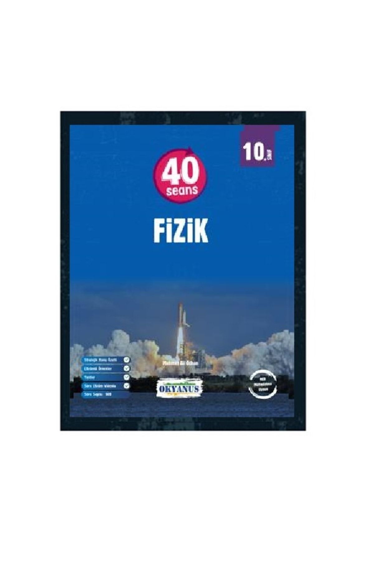 10. Sınıf 40 Seans Fizik - Kimya - Biyoloji Konu Özetli Soru Bankası Set Okyanus 2024