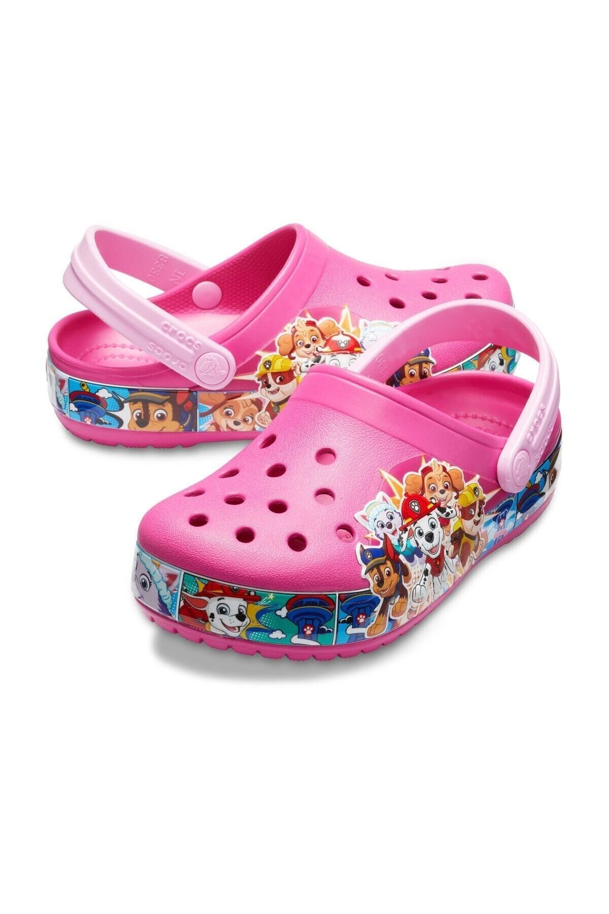 Crocs CrocsFL Paw Patrol Band Clg K Fuchsia Kids Sandals Slippers