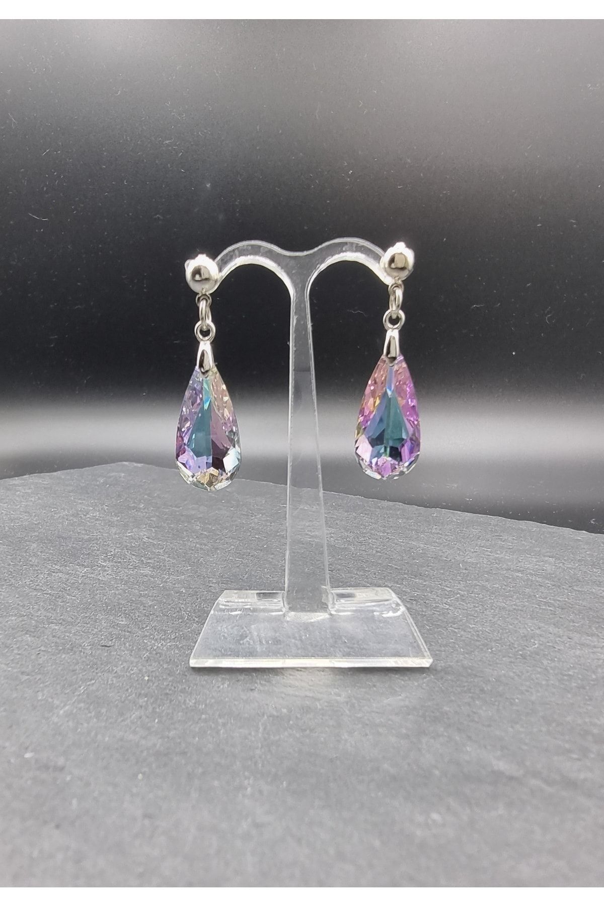 Stylish silver sale earrings