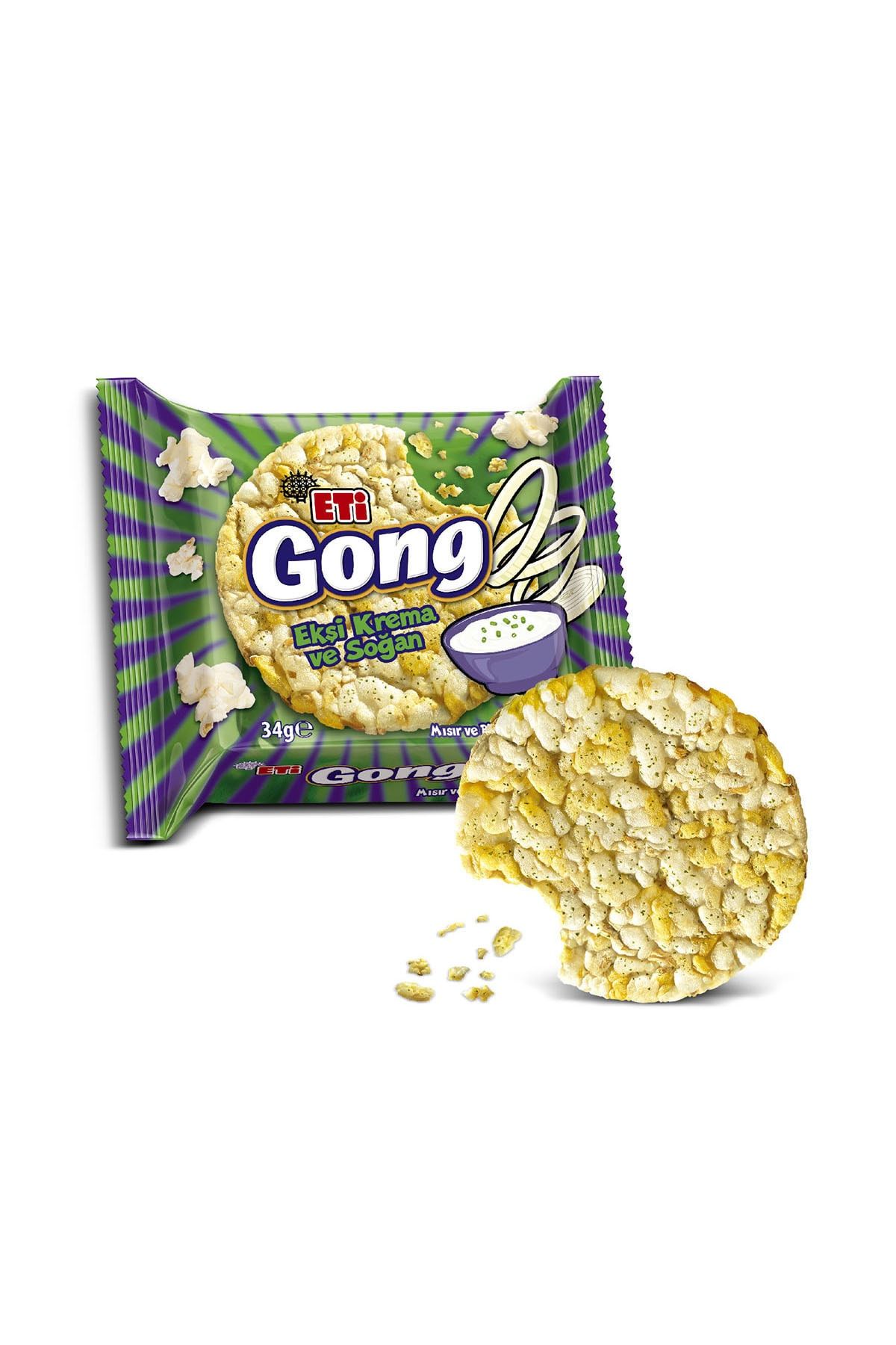 Eti Gong Ekşi Krema ve Soğan 34 g x 18 Adet Fiyatı, Yorumları - Trendyol