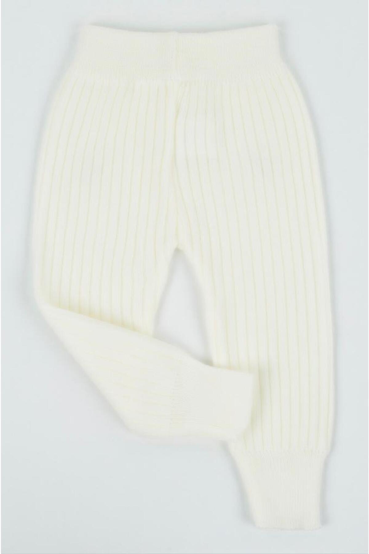 Sparrow Laurel Ekru Ayı Figürlü Unisex Çocuk Alt Tayt fotoğrafı 4 (önizleme)