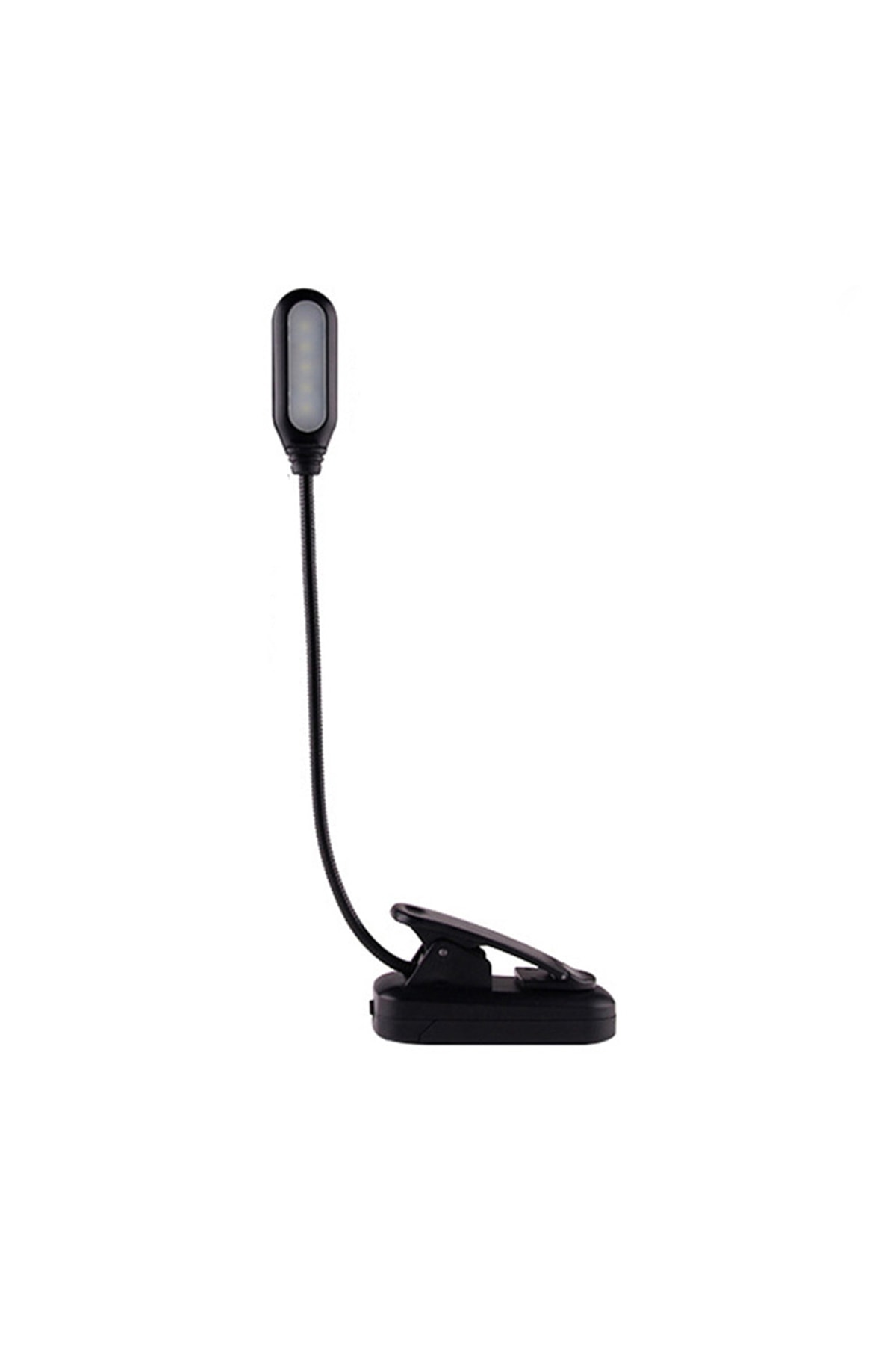 Microcase USB'den Çalışan Ly-15 Kitap Bükülebilir Oynar Başlıklı Mandallı Okuma Işığı Çalışma Lambası-AL3933