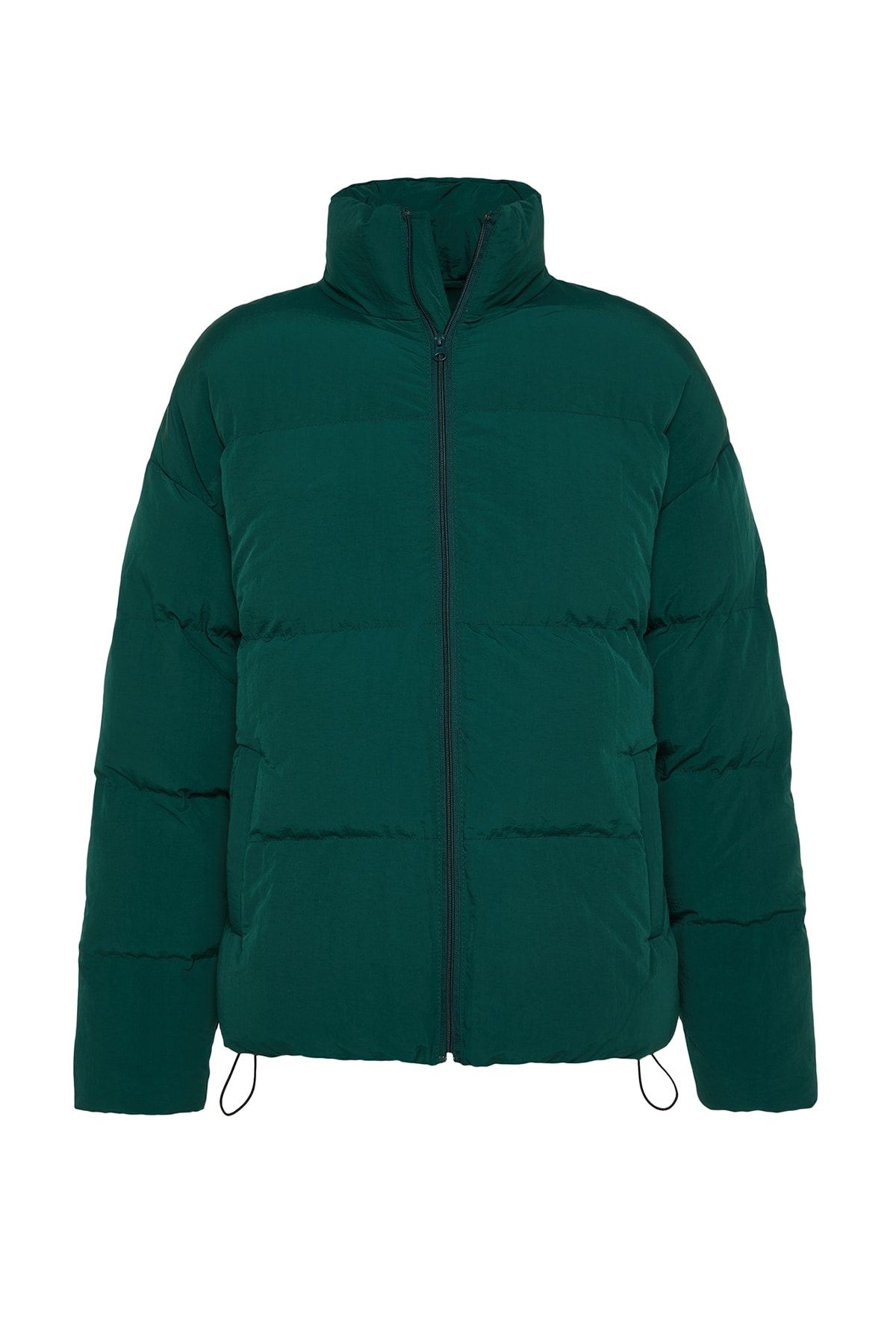 Trendyol Collection Winter Jacket - Green - Puffer - Trendyol