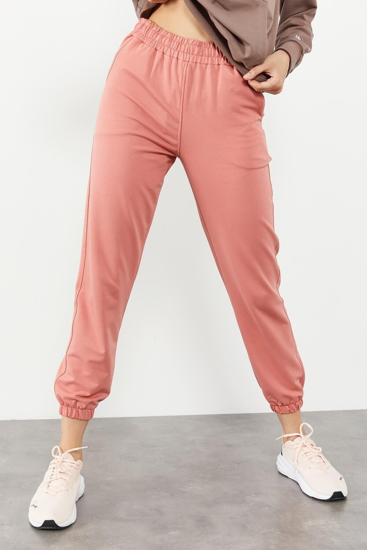 Tight Lady Women s Elastic Leg Classic Powder Tracksuit Bottom