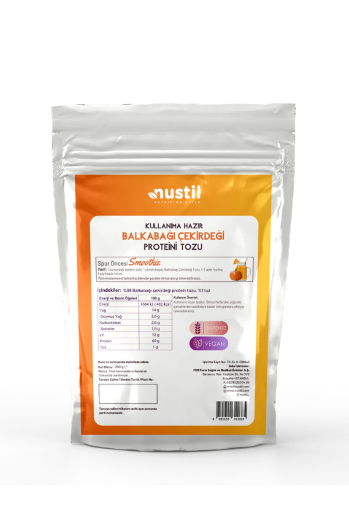 Pumpkin Seed Protein Powder 350g