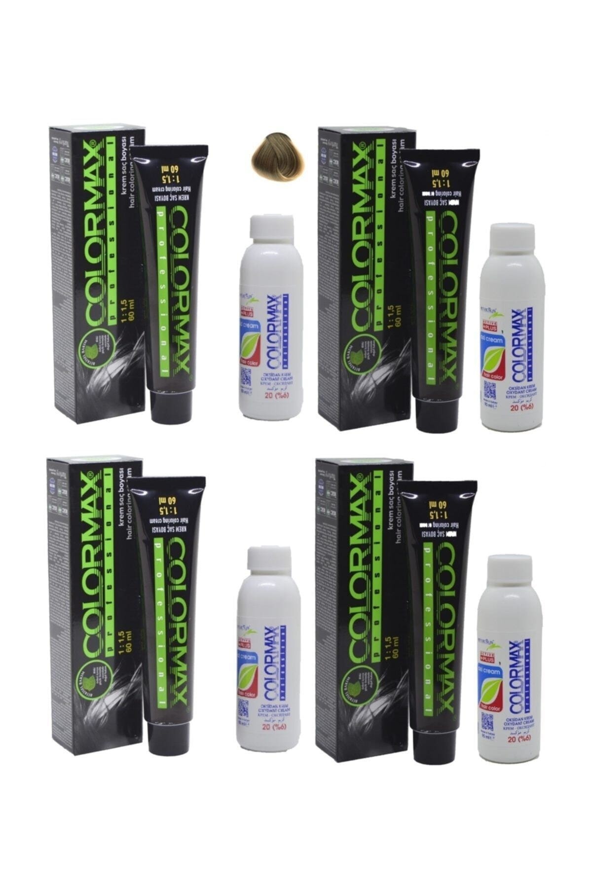 Colormax 7.0 Yoğun Kumral + Orjınal Oksidan Krem 90ml 4'lü