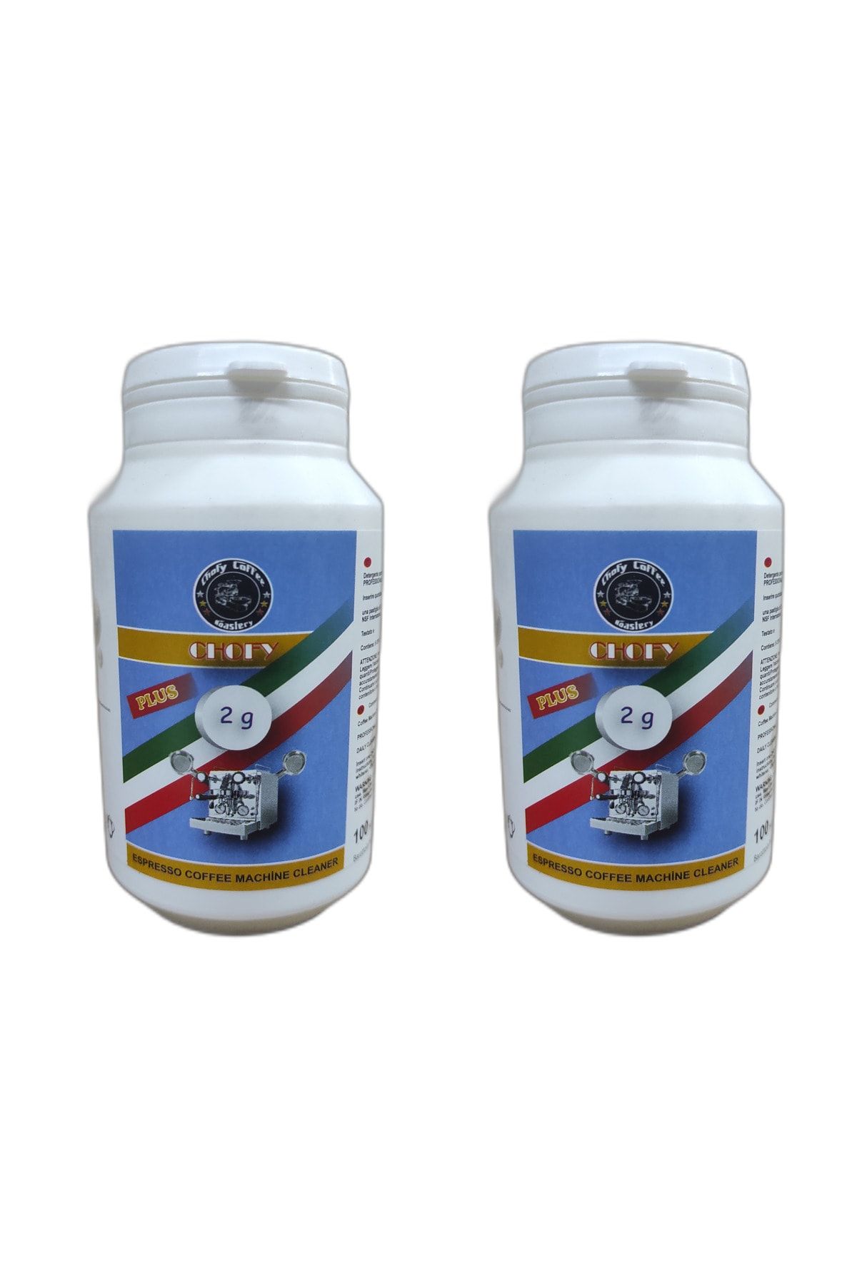 chofy Espresso Makinesi Temizleyici Tablet 2 gr 100'lü-2 ADET