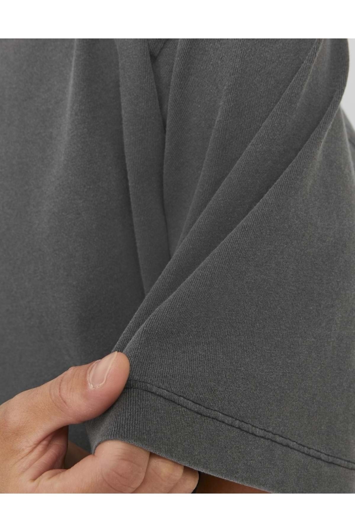 تیشرت مردانه خاکستری جک اند جونز | ST06405 اورجینال - تصویر 5