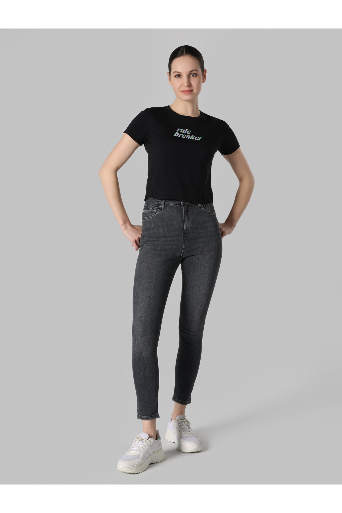 تی شرت زنانه کولینز | .CL1064083_Q1.V1_BLK Colin’s - Image 5