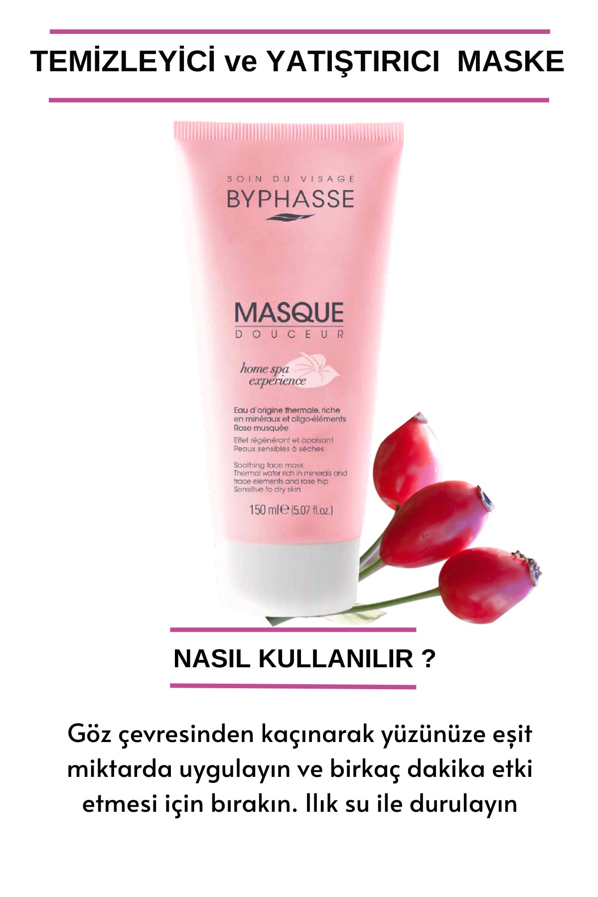 ماسک صورت   BYPHASSE | TYCLH7BV8N168915971740236 اورجینال - تصویر 3