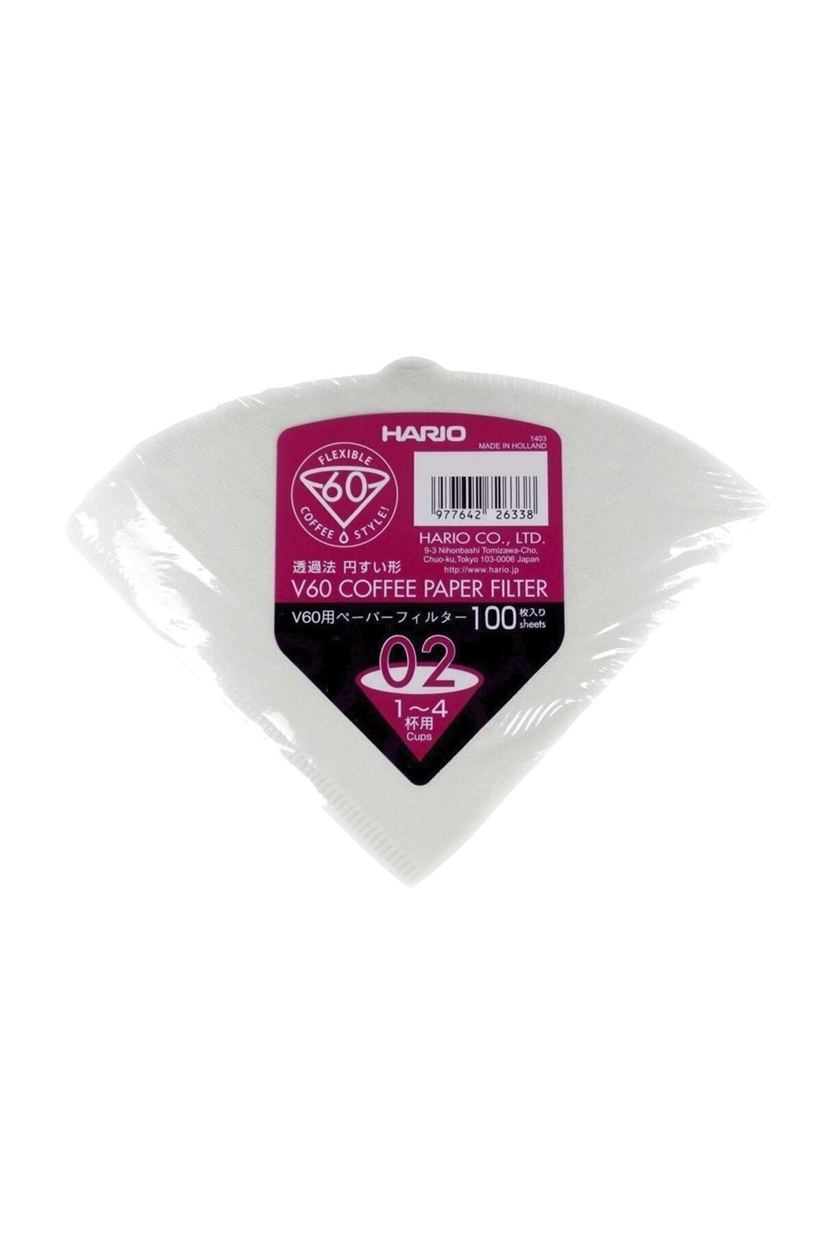 Abant Kahvecisi Hario V60-02 Kahve Filtresi Kağıdı (100 Adet) Hariov60-02