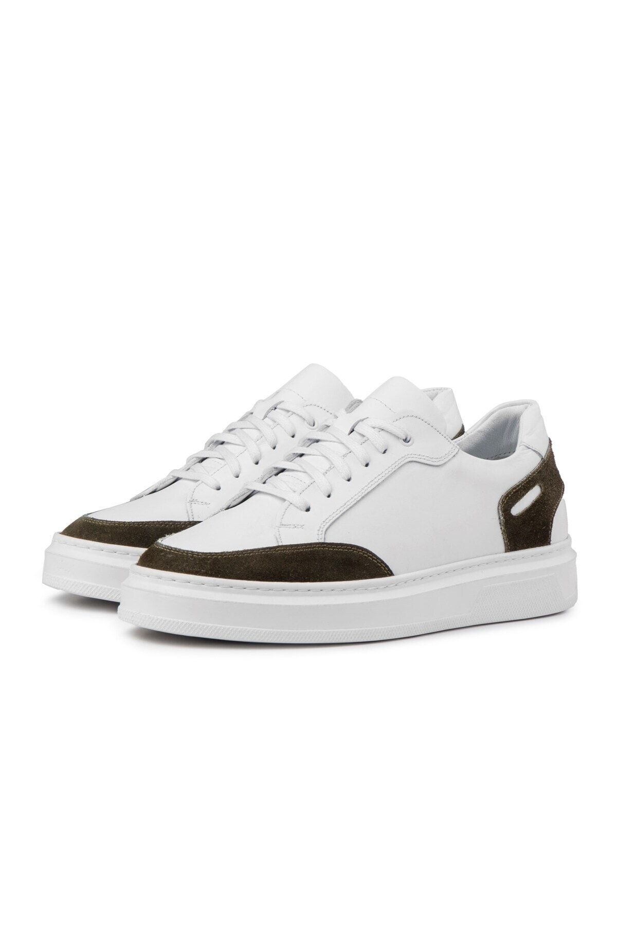 Ducavelli Tarona Men s Genuine Leather Sneaker Lace Up Sneaker