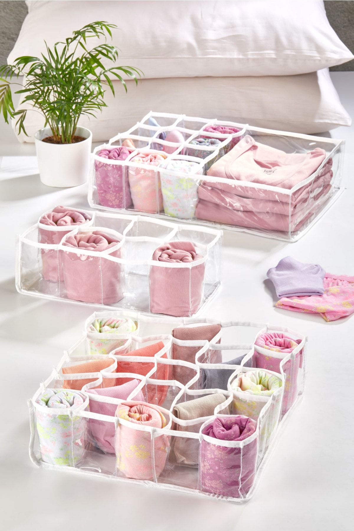 Serstil-Organizator Lenjerie Intima 13 Compartimente 28 X 40 X 11 Cm 2