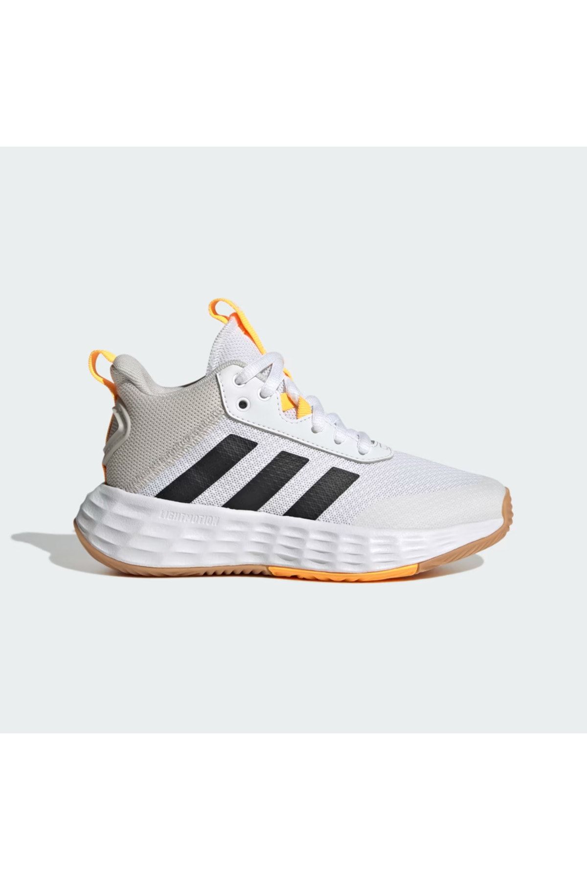 adidas Basketball Shoes White Flat