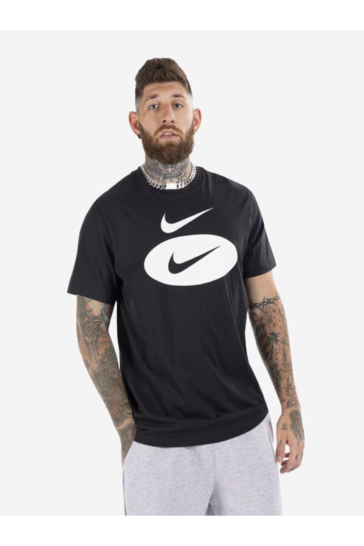 Nike big logo t shirt clearance