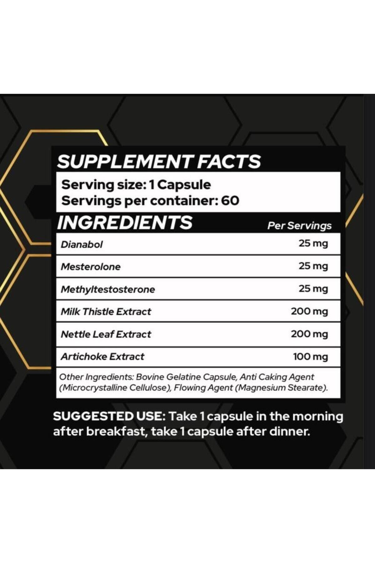 Ultimate Sarms Labs Bulking Mix 60 Kapsül - 3