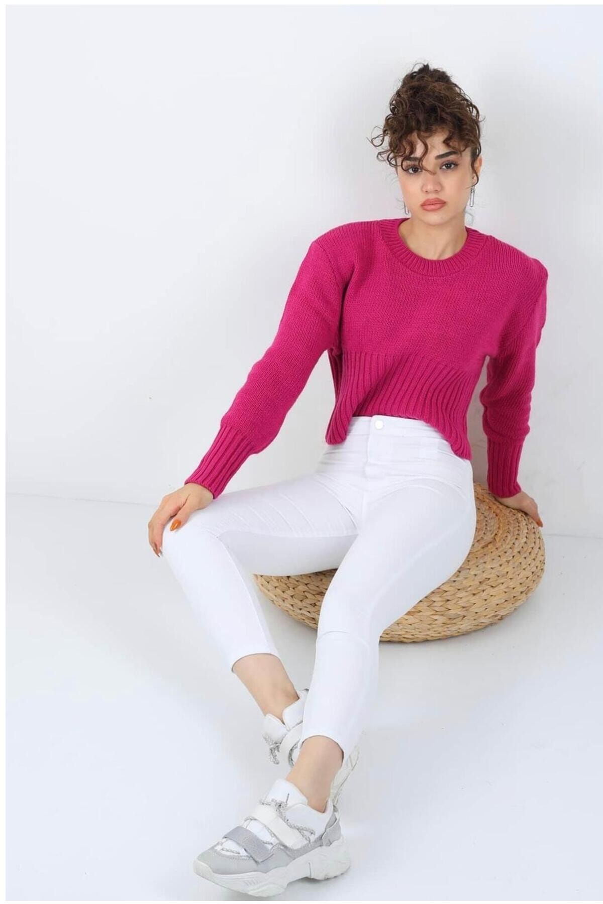 LAMİRAMOOD-White Skinny Leg High Waist Ultra Stretchy Skinny Trousers Hanks 2