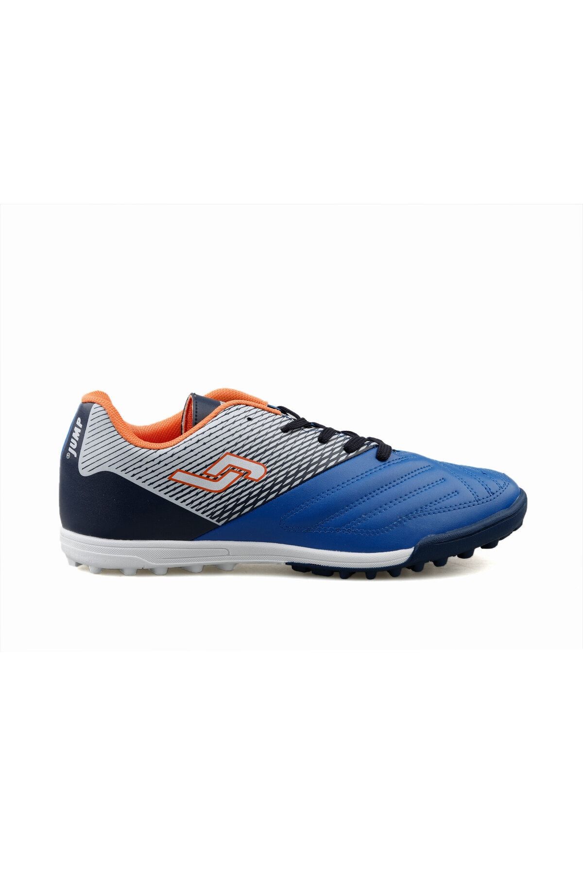 28034 C ناوی رویال نارنجی کفش مردانه Astroturf Field 28034-C-NAVY-ROYAL-ORANGE رنگارنگ Jump